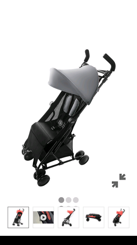 britax romer holiday pushchair raincover